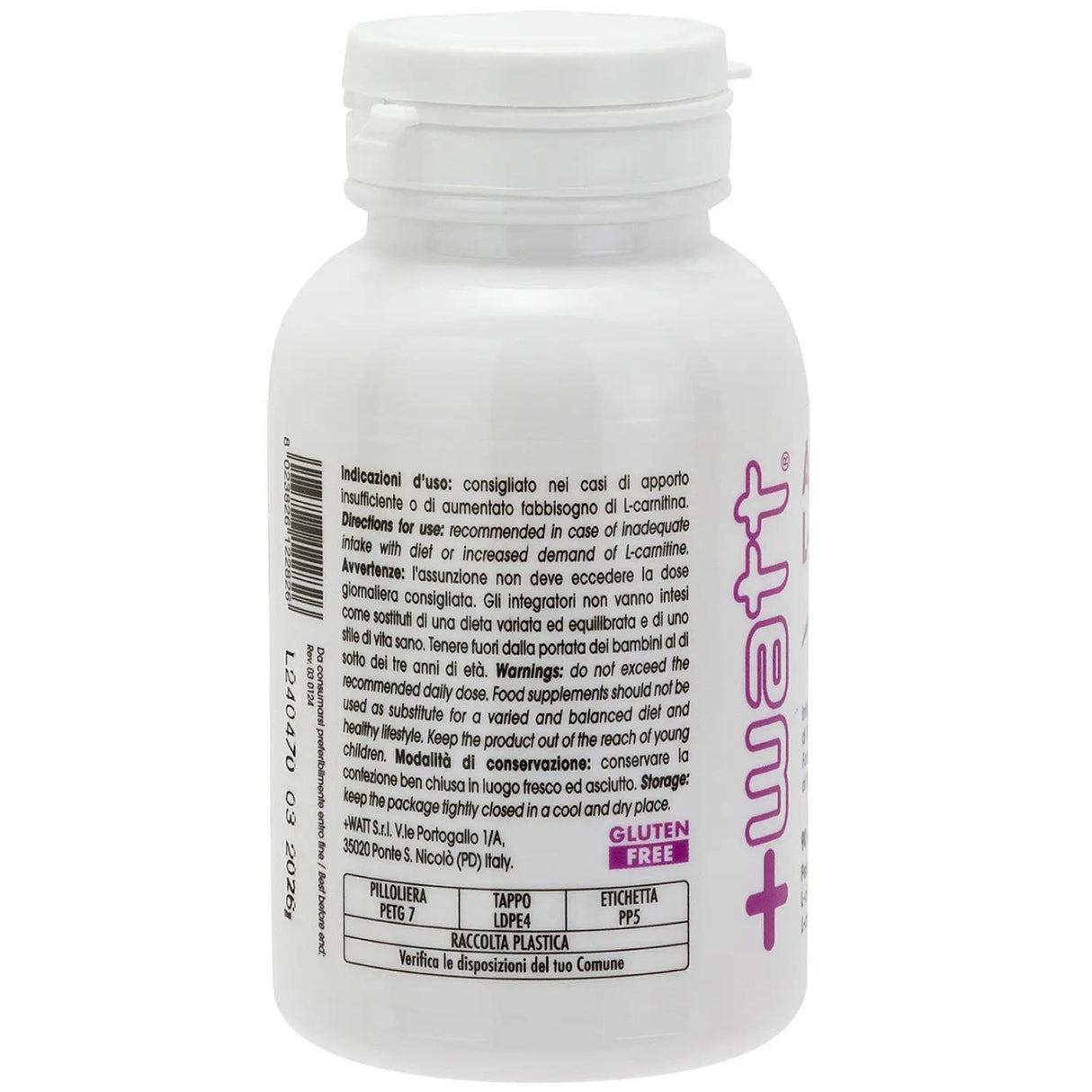 +WATT ACETIL L-CARNITINA+ 90 CAPSULE