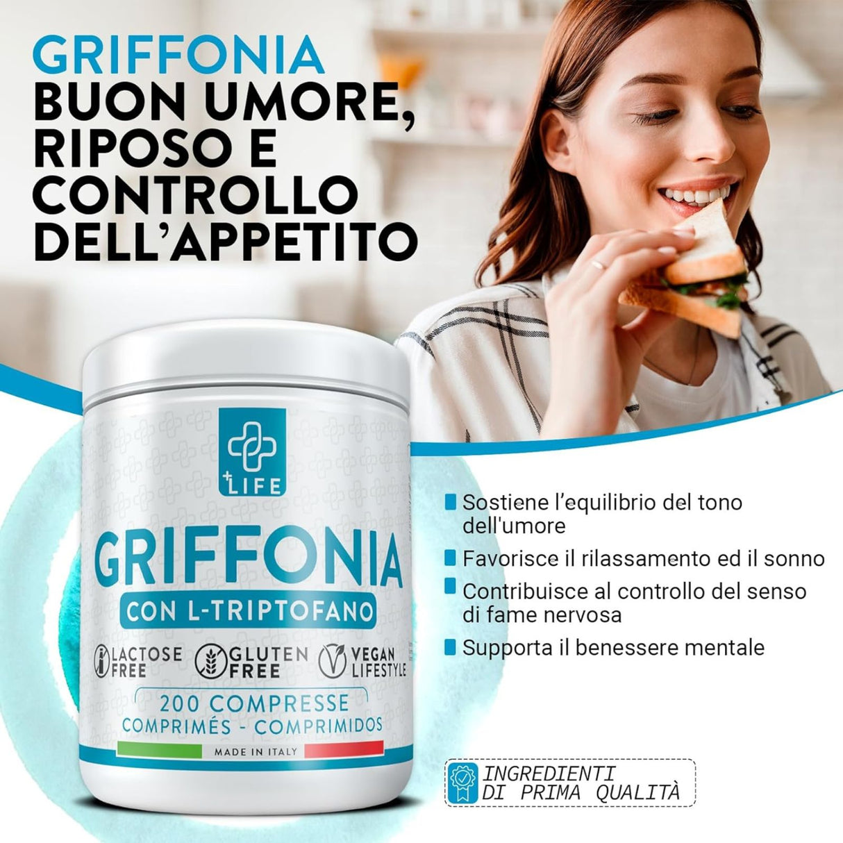 +Life Griffonia 200 Compresse