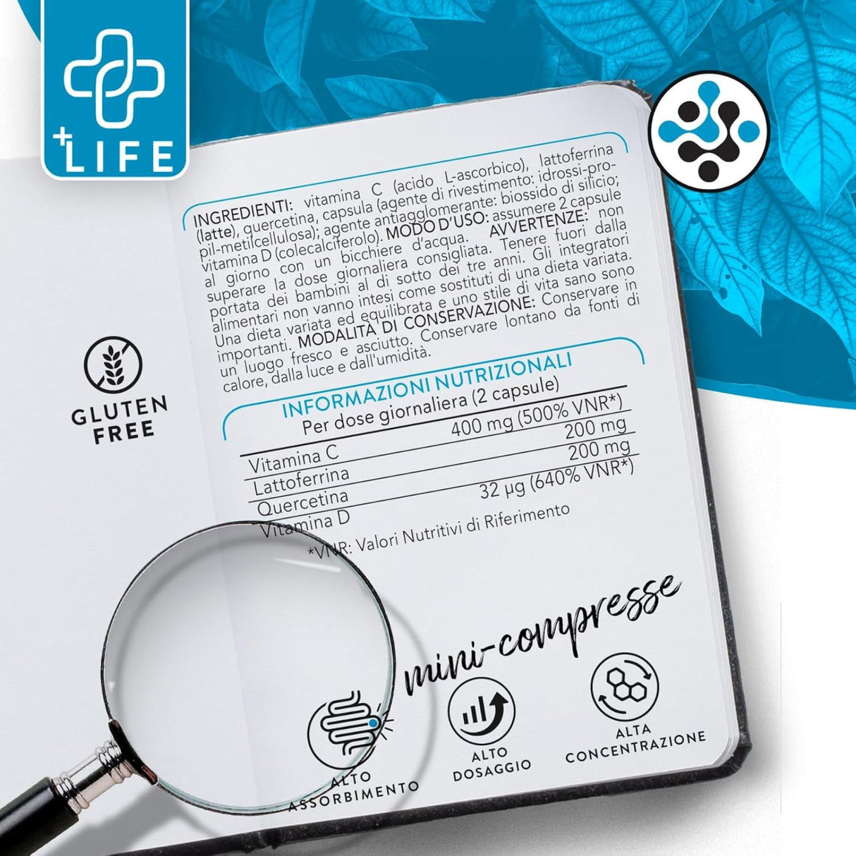 +Life Lattoferrina Complete 60 Capsule