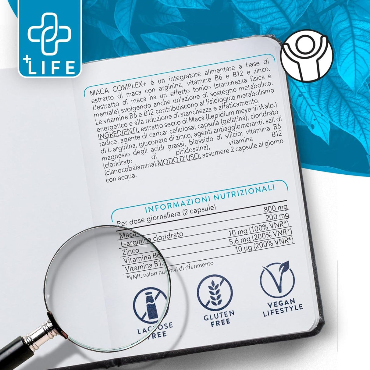 +Life Maca Complex+ 120 Capsule