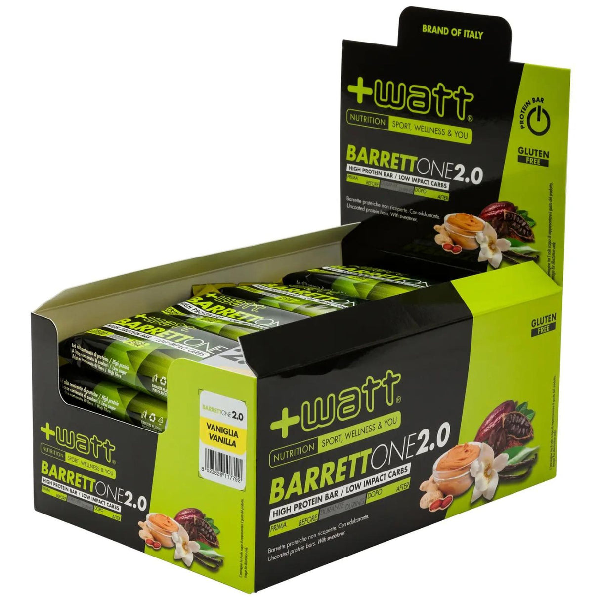 +WATT BARRETTONE 2.0 - 20 BARRETTE DA 70 GRAMMI