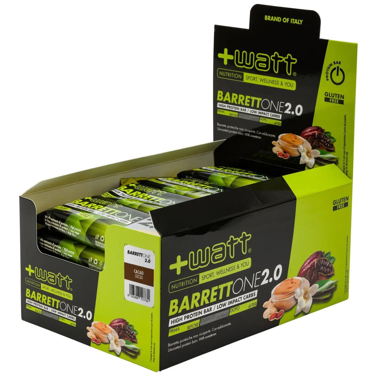 +WATT BARRETTONE 2.0 - 20 BARRETTE DA 70 GRAMMI