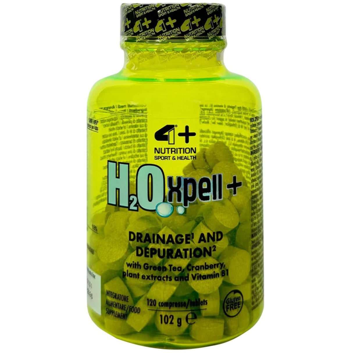 4+ NUTRITION H2O XPELL 120 COMPRESSE