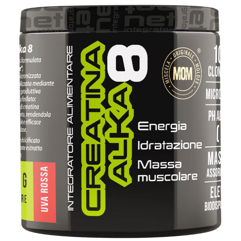 Net Integratori Creatina Alka 8 Da 200 Grammi