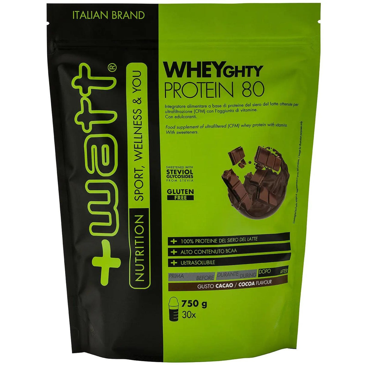 +WATT WHEYGHTY PROTEIN 80 BUSTA DA 750 GRAMMI
