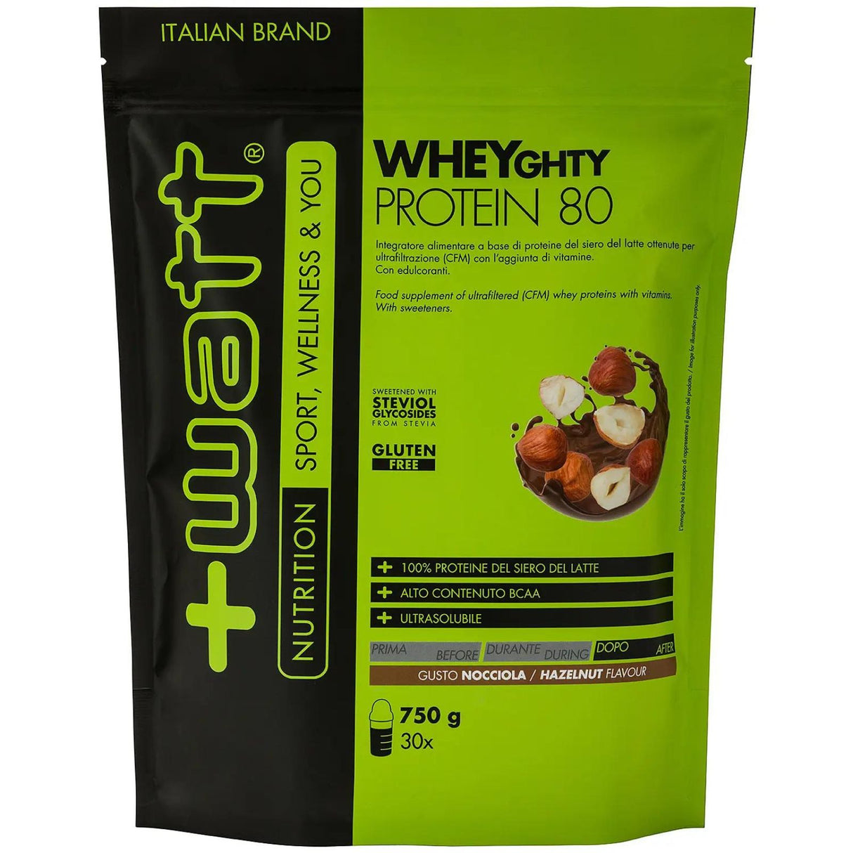 +WATT WHEYGHTY PROTEIN 80 BUSTA DA 750 GRAMMI