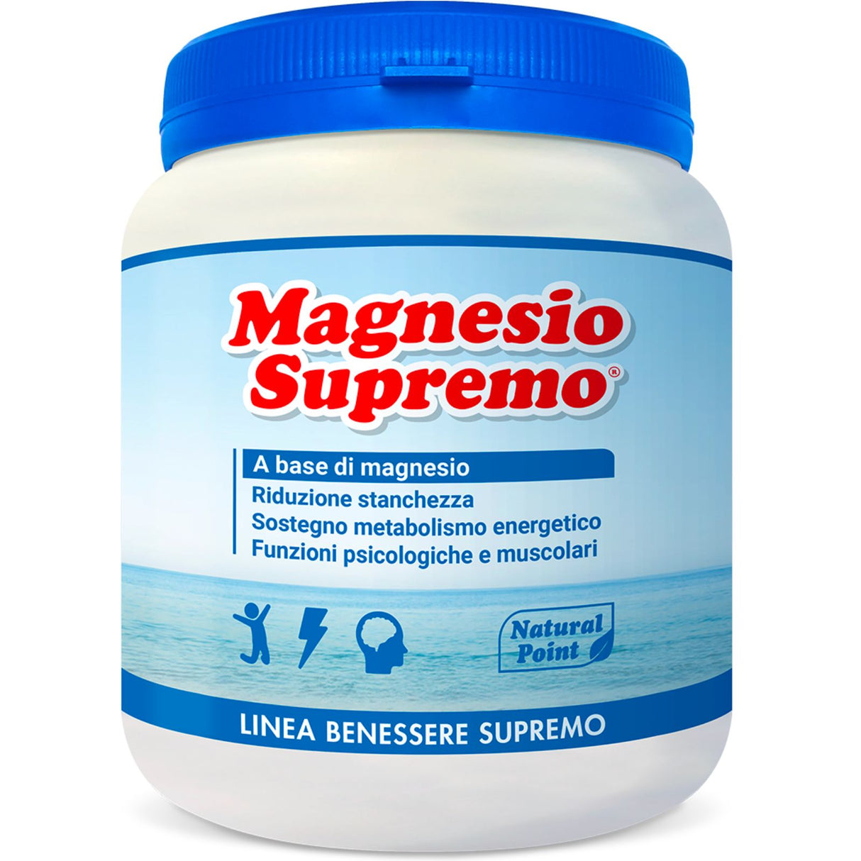 NATURAL POINT MAGNESIO SUPREMO 1 CONFEZIONE DA 300 GRAMMI