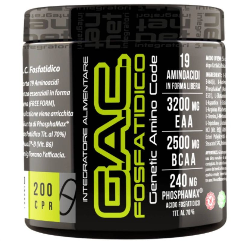 NET INTEGRATORI G.A.C 200 COMPRESSE