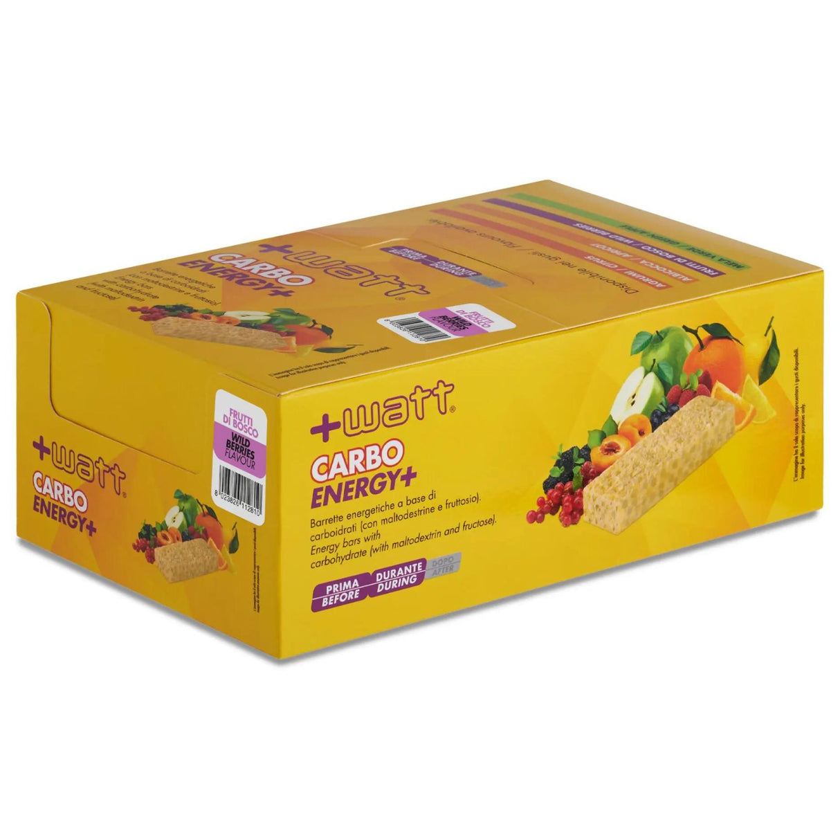 +WATT CARBO ENERGY+ 20 BARRETTE DA 40 GRAMMI