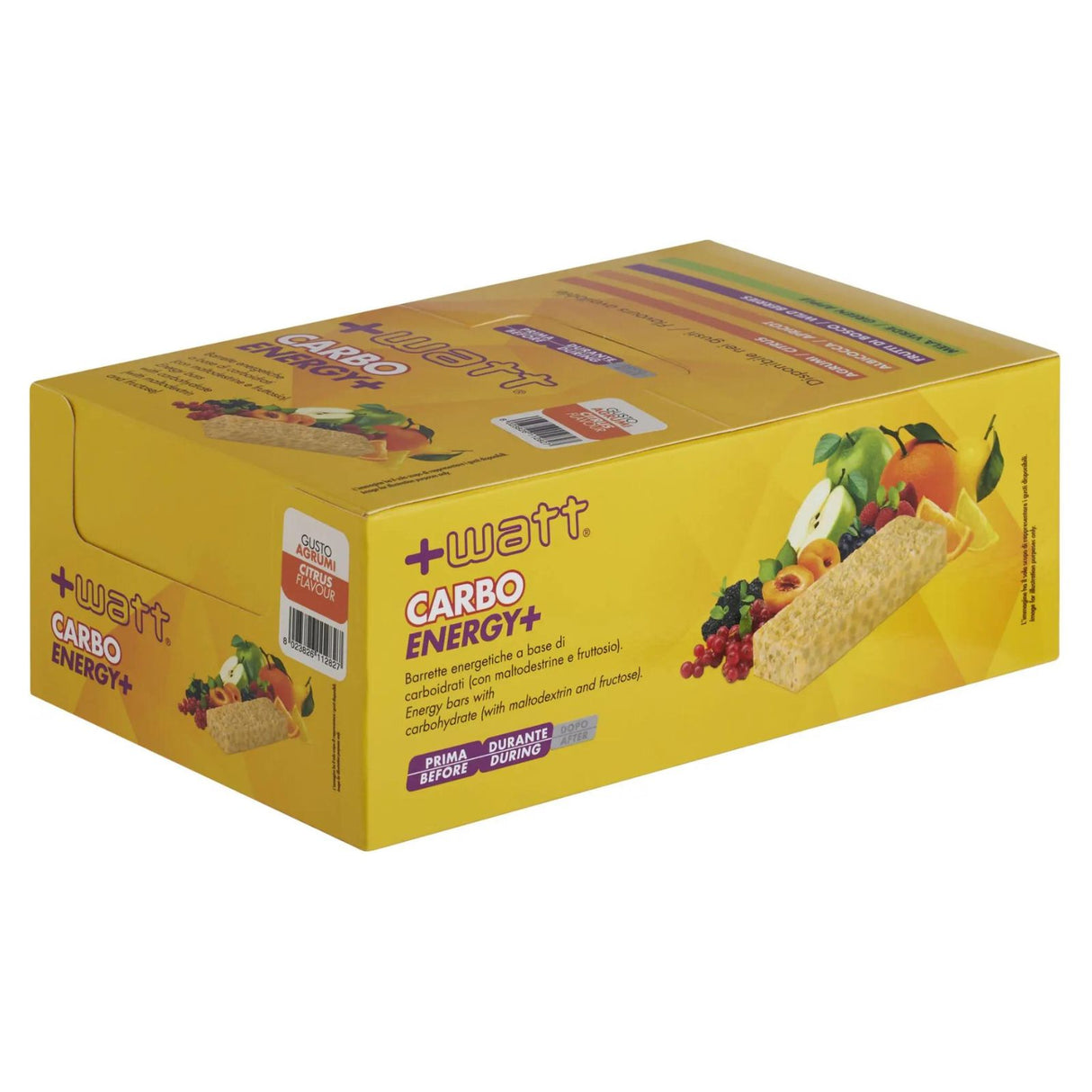 +WATT CARBO ENERGY+ 20 BARRETTE DA 40 GRAMMI