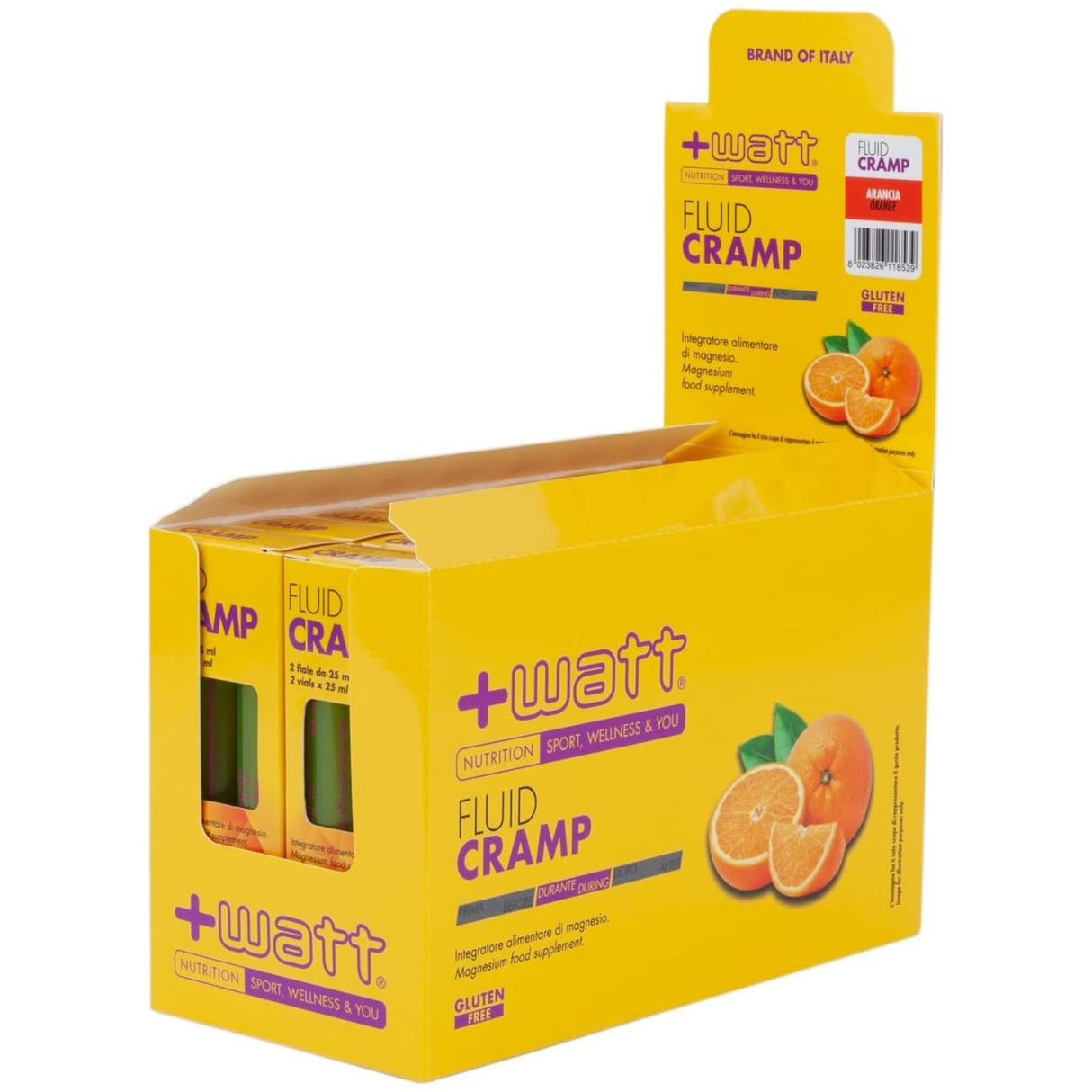 +WATT FLUID CRAMP 16 FIALE DA 25 ML