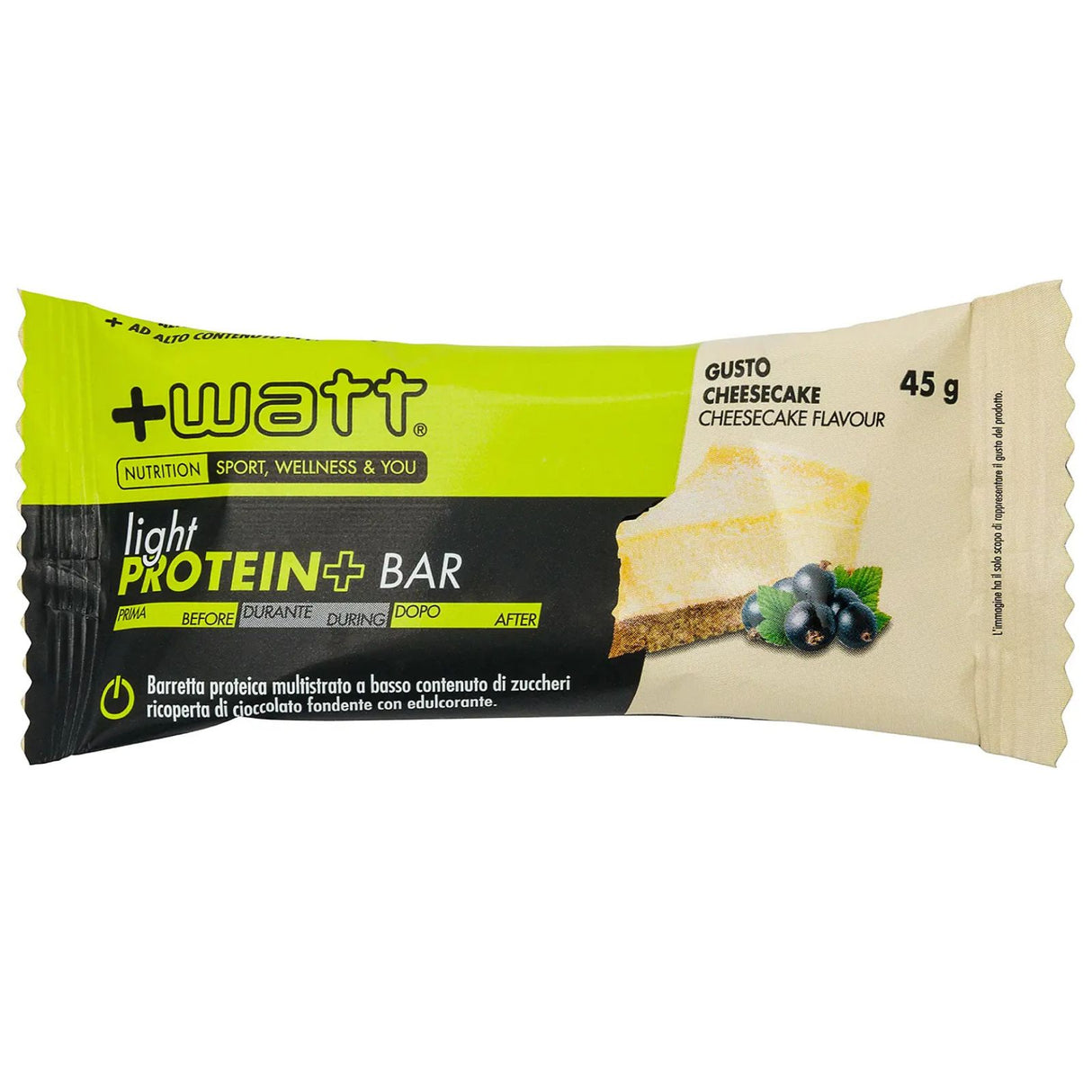 +Watt Light Protein+ Bar 45 Grammi