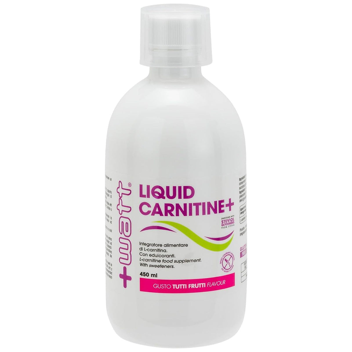 +WATT LIQUID CARNITINE+ 450 ML GUSTO TUTTI FRUTTI