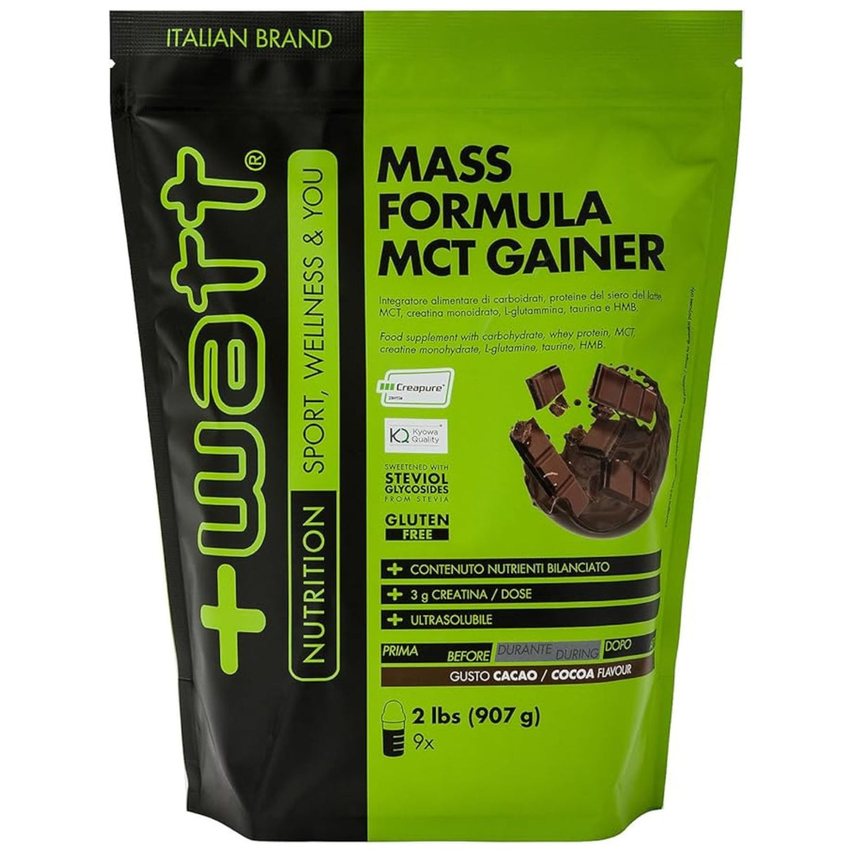 +WATT MASS FORMULA REINFORCED GAINER BLEND BUSTA 907 GRAMMI