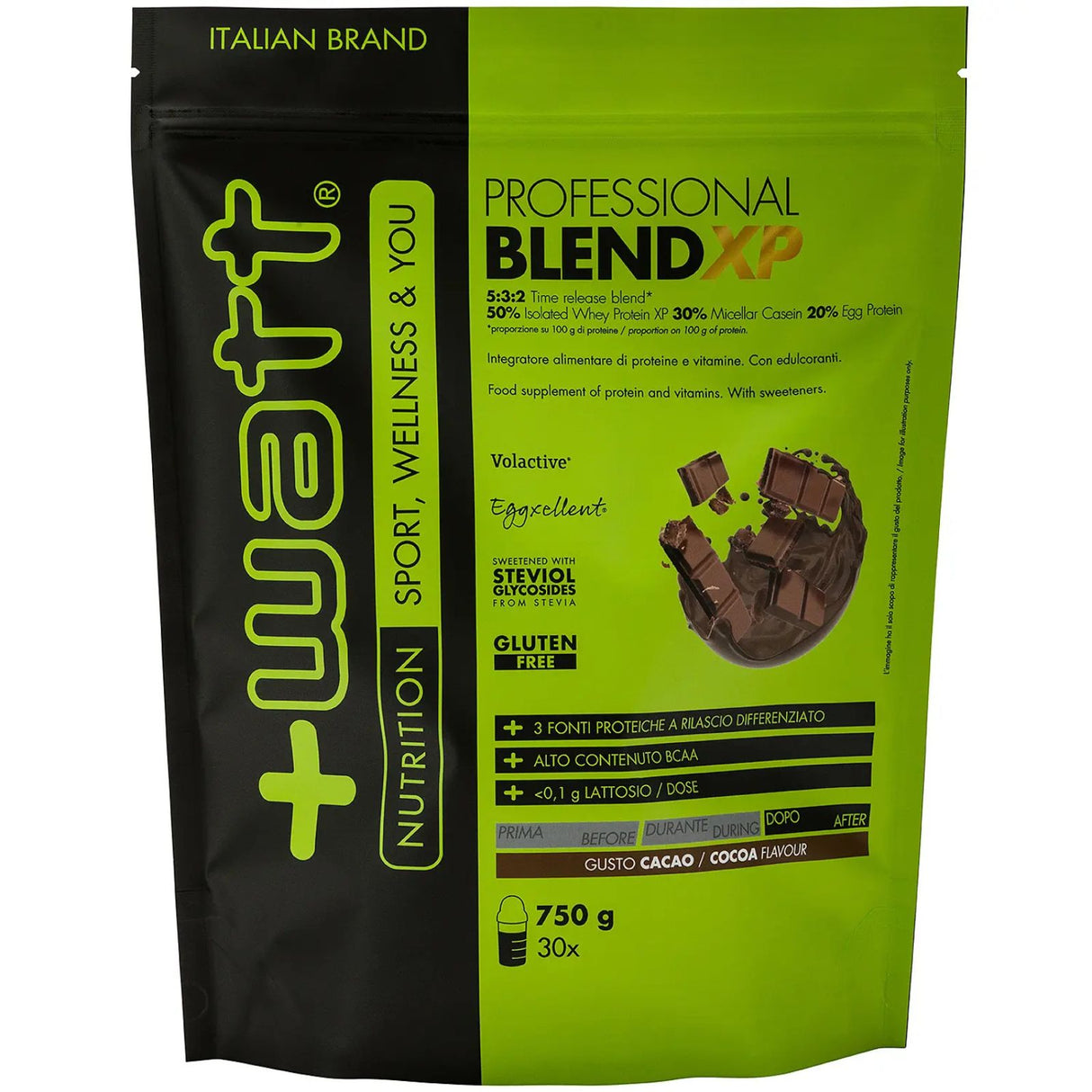 +WATT PROFESSIONAL BLEND XP BUSTA DA 750 GRAMMI