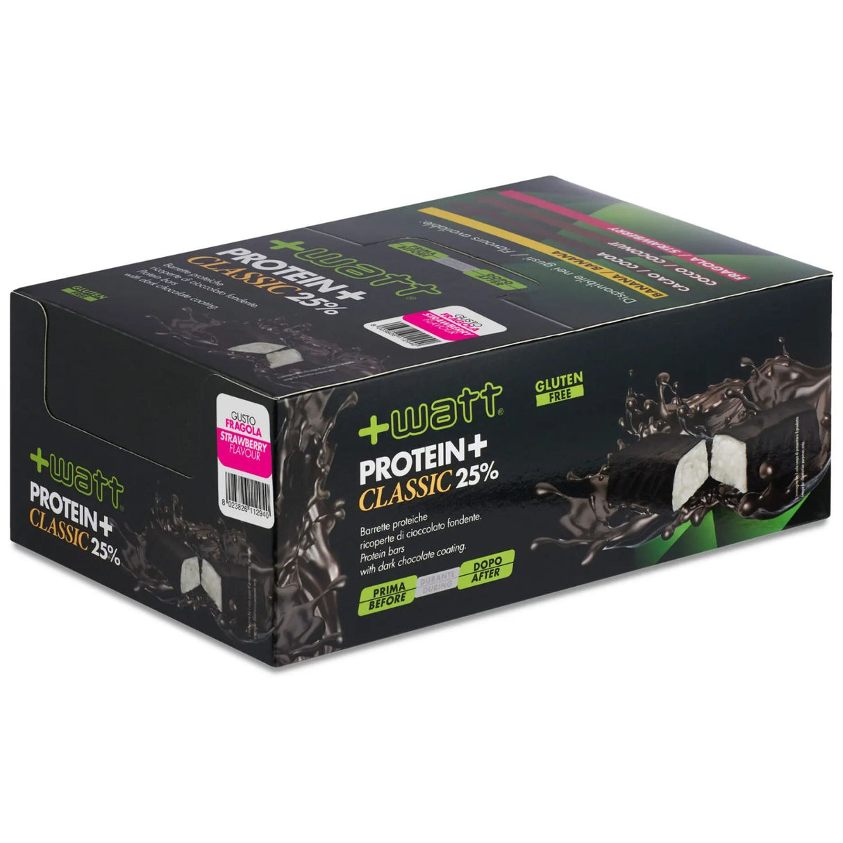 +WATT PROTEIN+ CLASSIC 24 BARRETTE DA 40 GRAMMI