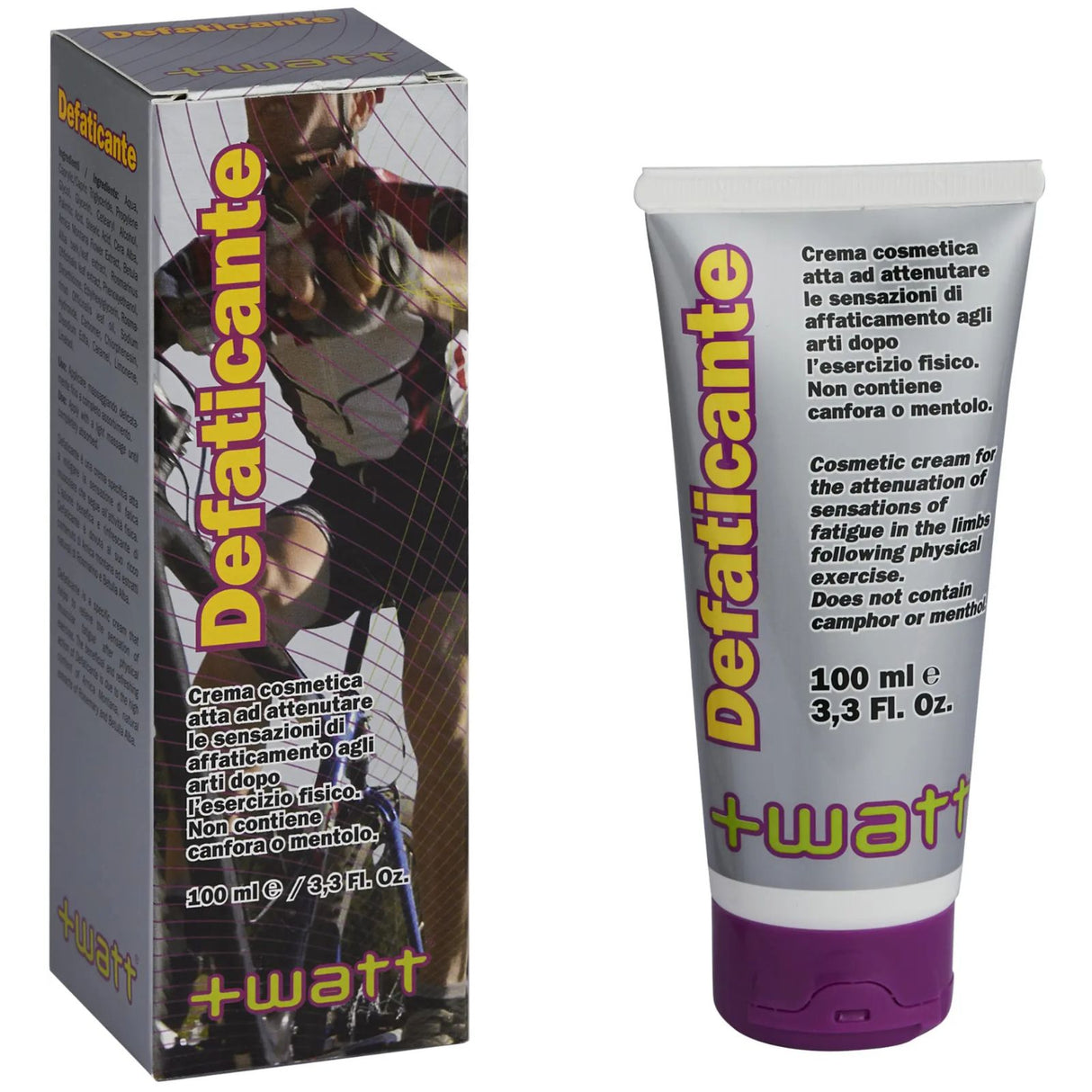 +WATT CREMA DEFATICANTE 100 ML