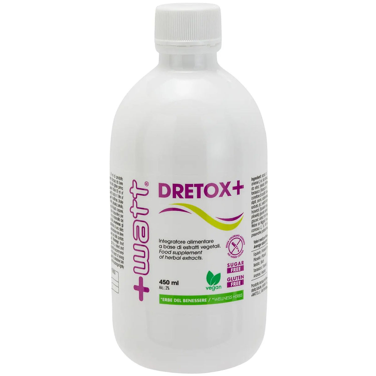 +WATT DRETOX+ 450 ML