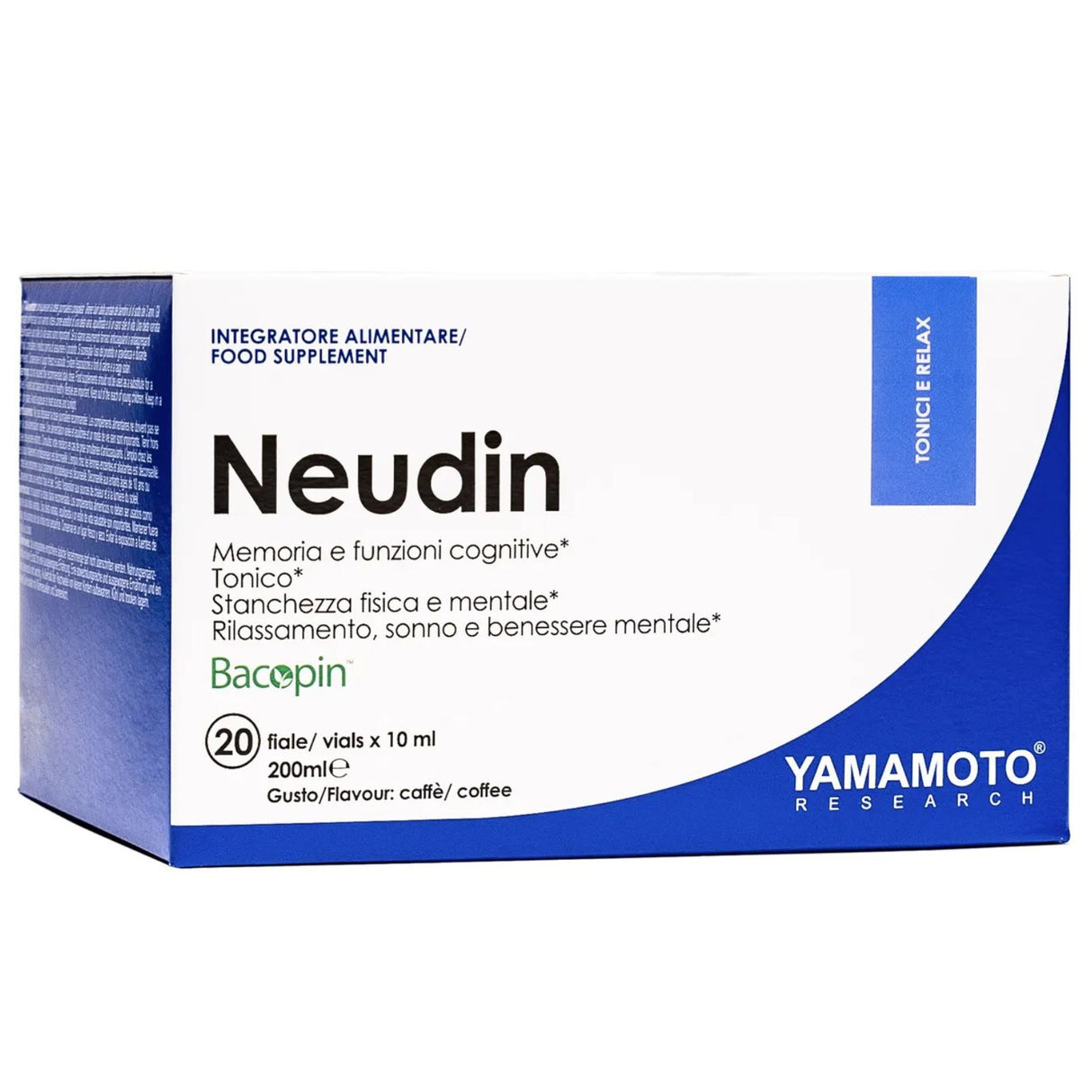 Yamamoto research neudin 20 fiale da 10 ml gusto caffè