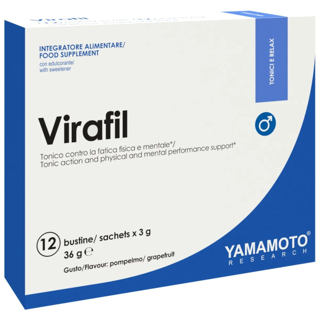 YAMAMOTO RESEARCH VIRAFIL 12 BUSTINE DA 3 GRAMMI GUSTO POMPELMO