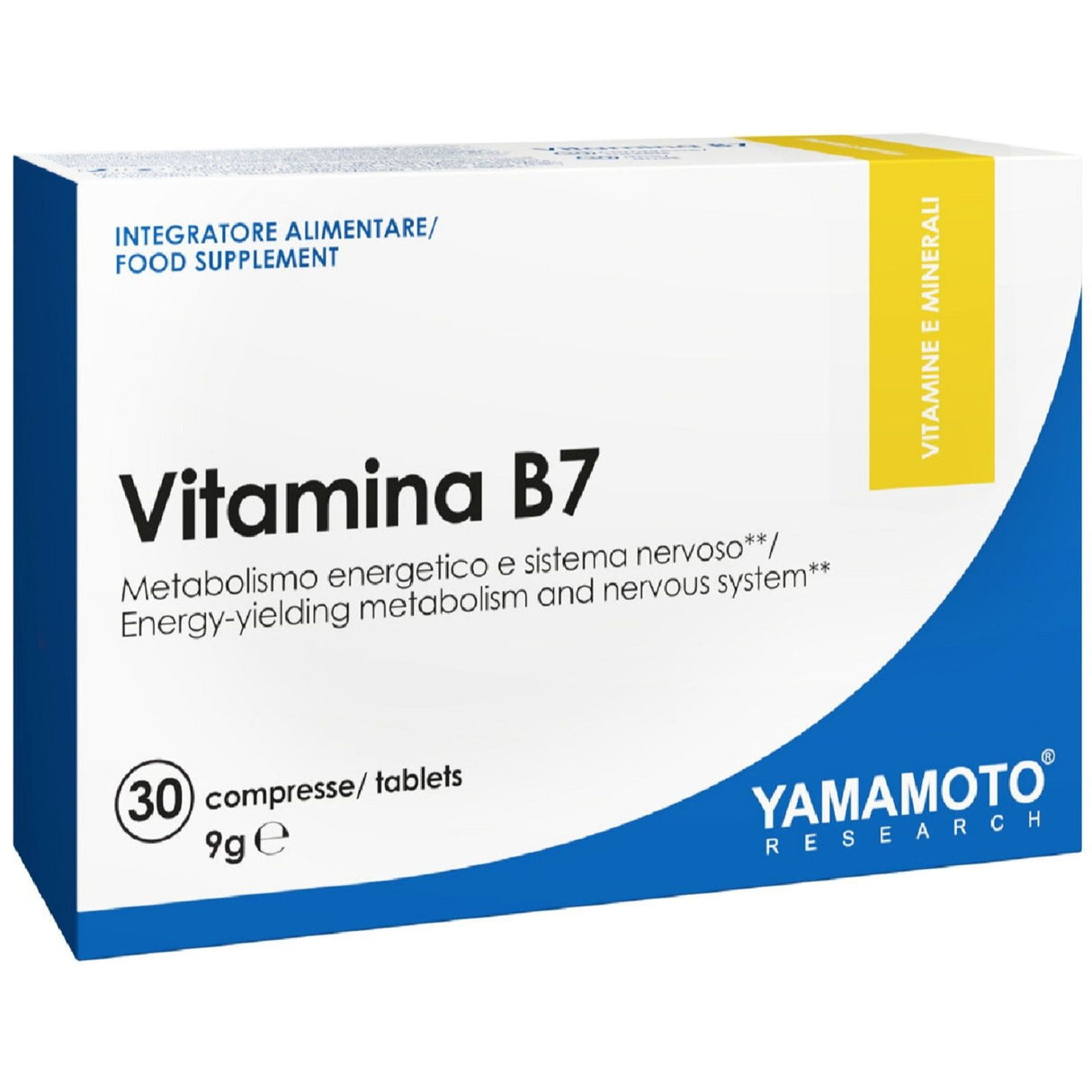 YAMAMOTO RESEARCH VITAMINA B7 DA 30 COMPRESSE