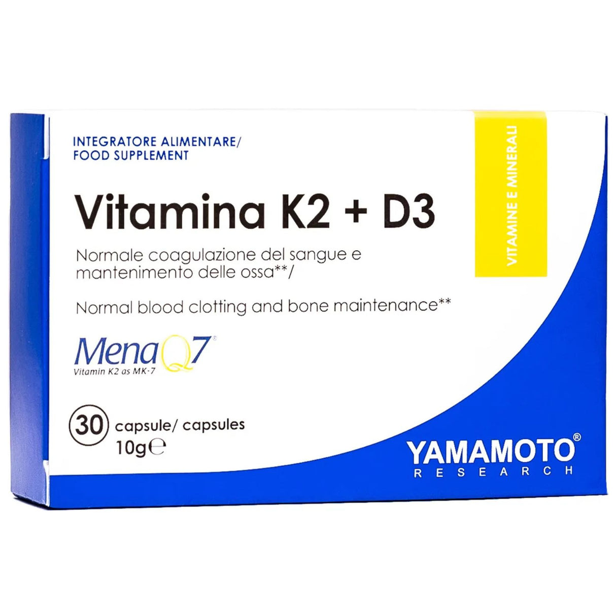 YAMAMOTO RESEARCH VITAMINA K2 + D3 DA 30 CAPSULE