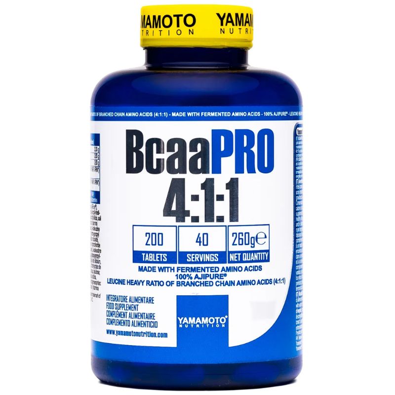 YAMAMOTO NUTRITION BCAA PRO 411 DA 200 COMPRESSE
