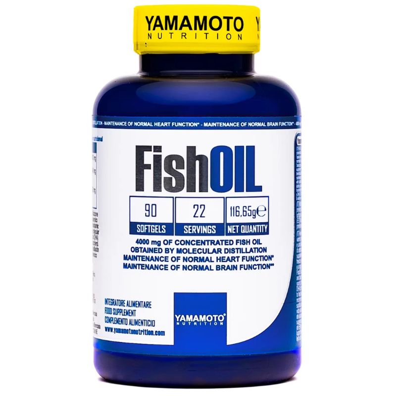 YAMAMOTO NUTRITION FISH OIL 90 SOFTGELS