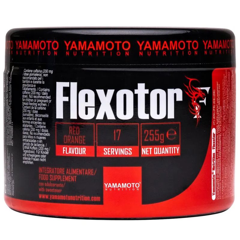 YAMAMOTO NUTRITION FLEXOTOR 255 GRAMMI GUSTO ARANCIA ROSSA