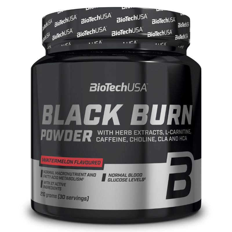 BIOTECH USA BLACK BURN POWDER 210 GRAMMI