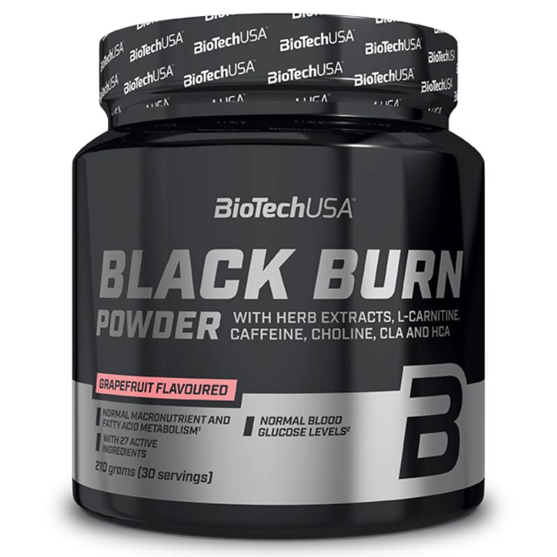 BIOTECH USA BLACK BURN POWDER 210 GRAMMI