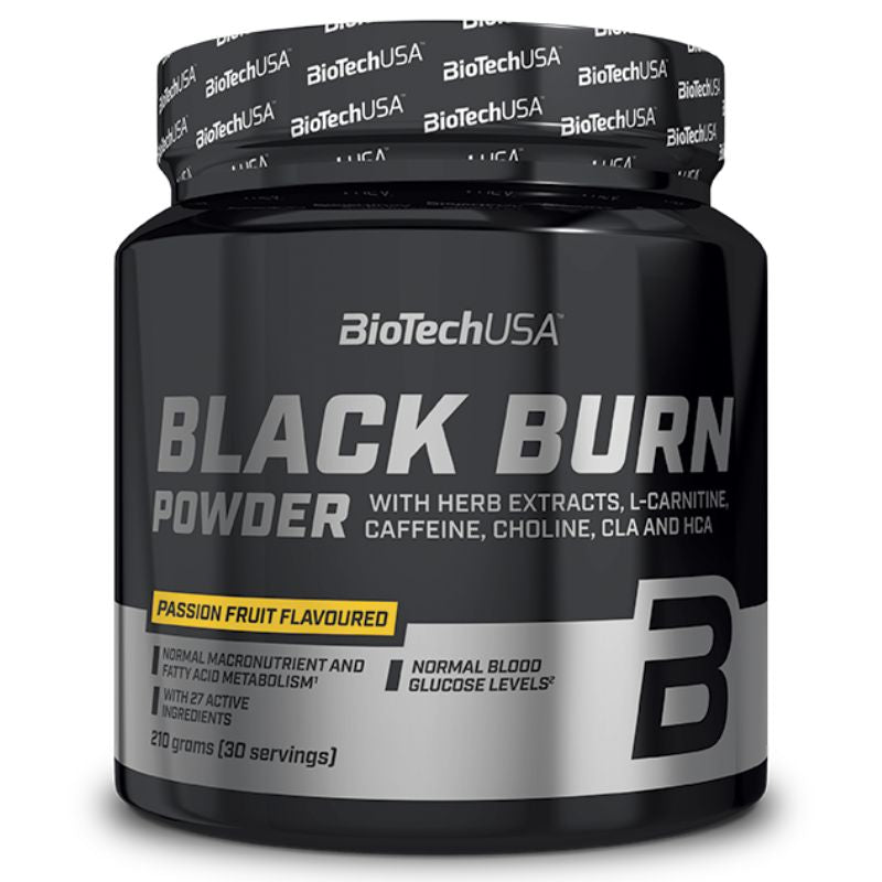 BIOTECH USA BLACK BURN POWDER 210 GRAMMI