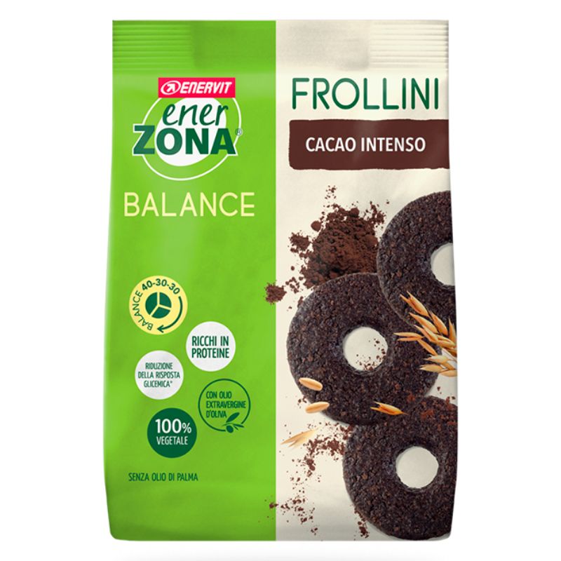 ENERZONA FROLLINI 40-30-30 1 CONFEZIONE DA 250 GRAMMI GUSTO CACAO INTENSO