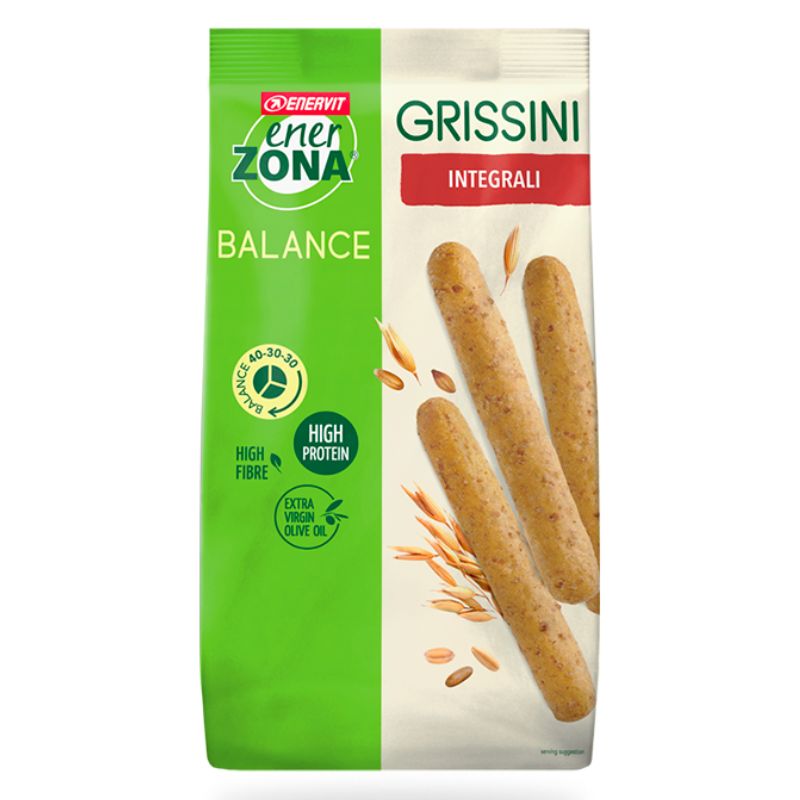 ENERZONA GRISSINI INTEGRALI 1 CONFEZIONE DA 100 GRAMMI