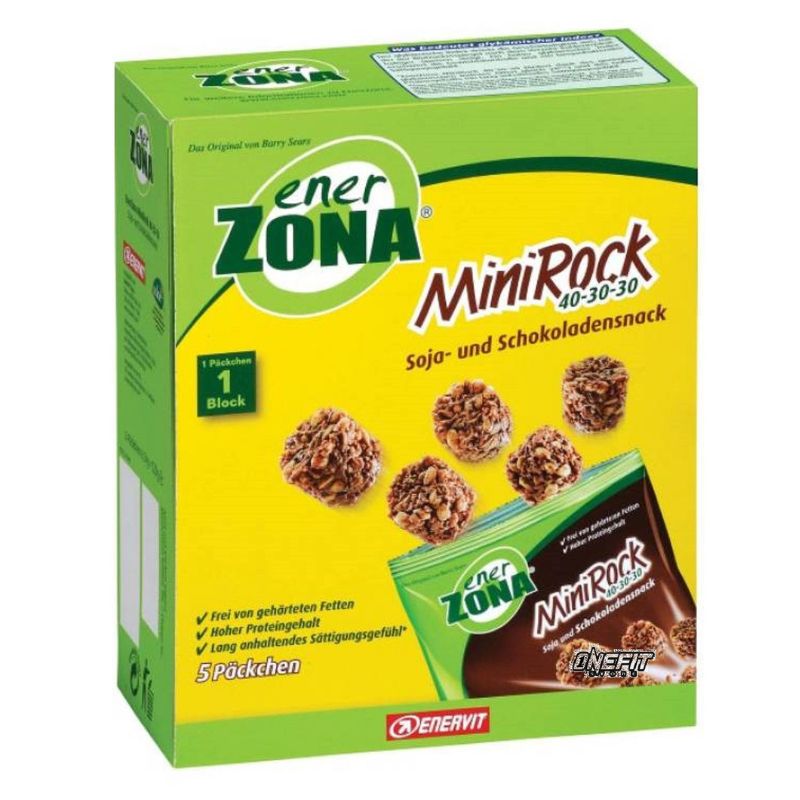 ENERZONA MINIROCK 40-30-30 5 MINIPACK DA 24 GRAMMI