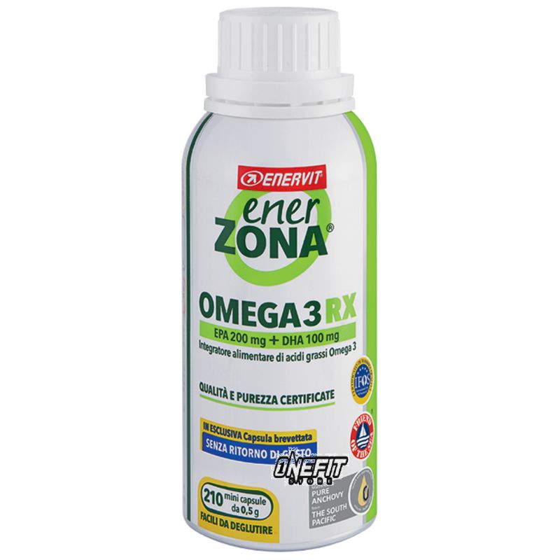 ENERZONA OMEGA 3 RX 210 CAPSULE DA 0,5 GRAMMI