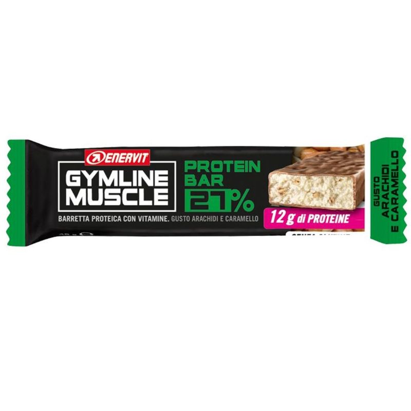 ENERVIT GYMLINE MUSCLE PROTEIN BAR 27% 1 BARRETTA DA 45 GRAMMI
