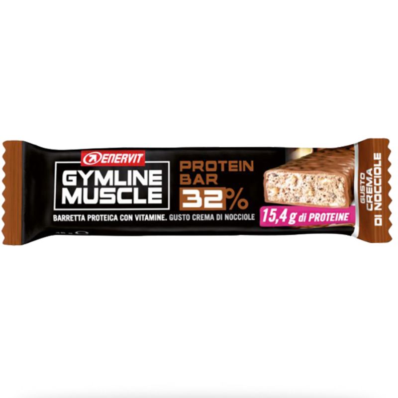 ENERVIT GYMLINE MUSCLE PROTEIN BAR 32% 1 BARRETTA DA 48 GRAMMI