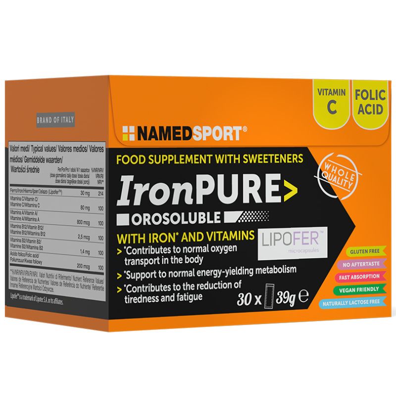 NAMED SPORT IRON PURE 30X39 GRAMMI