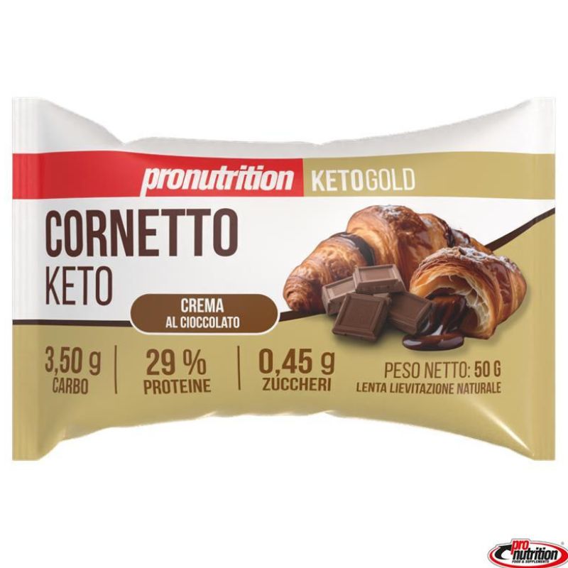 Pronutrition Cornetto Keto Ripieno 50 Grammi