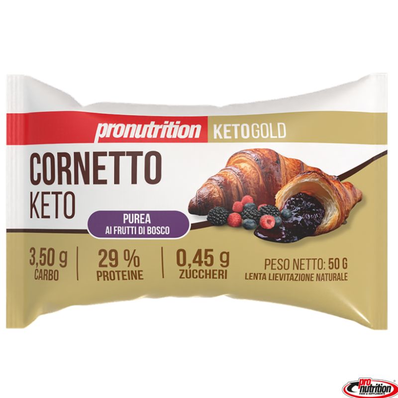 Pronutrition Cornetto Keto Ripieno 50 Grammi