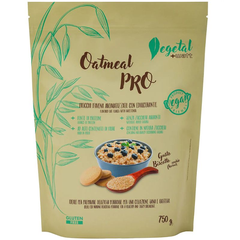 +Watt Vegan Oatmeal Pro 750 Grammi