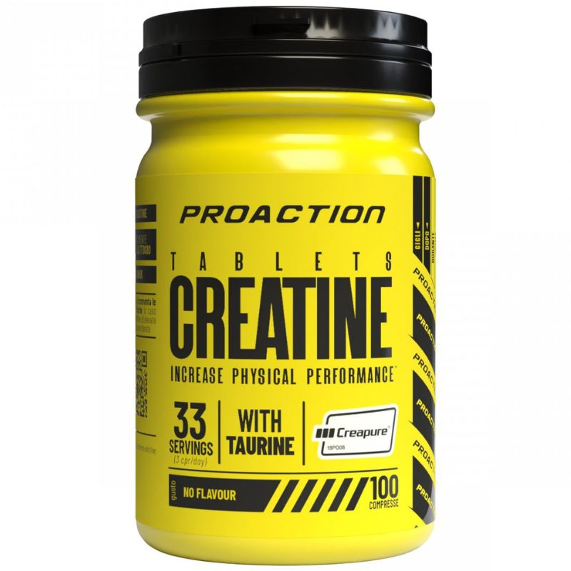 Proaction Creatine Con Taurina 100 Compresse