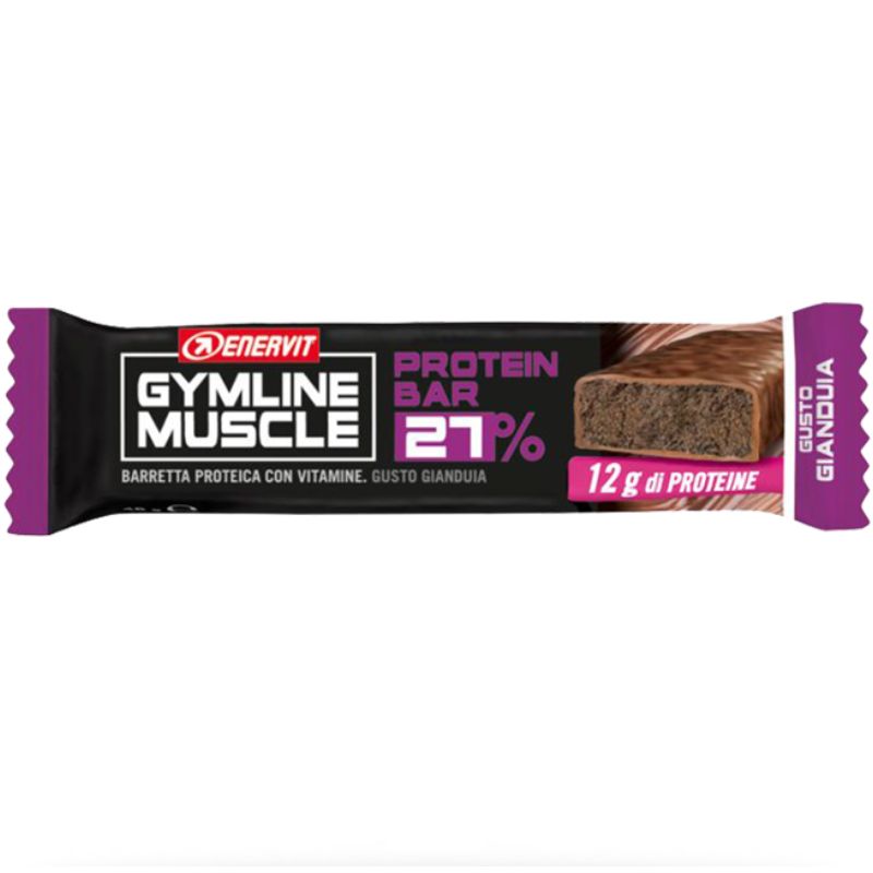 ENERVIT GYMLINE MUSCLE PROTEIN BAR 27% 1 BARRETTA DA 45 GRAMMI