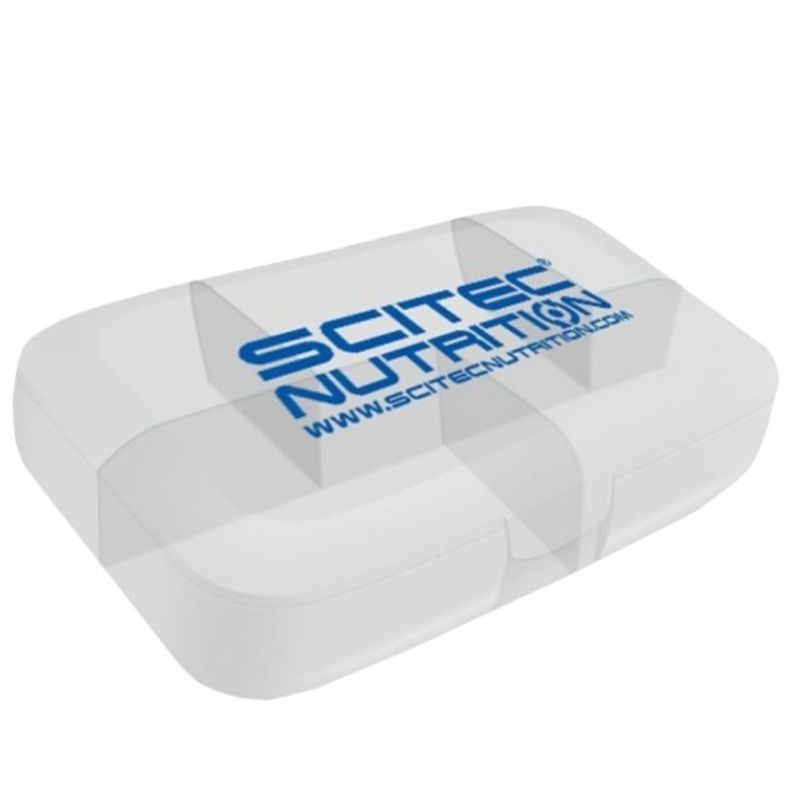 SCITEC NUTRITION PILL BOX TRASPARENTE 5 SCOMPARTI