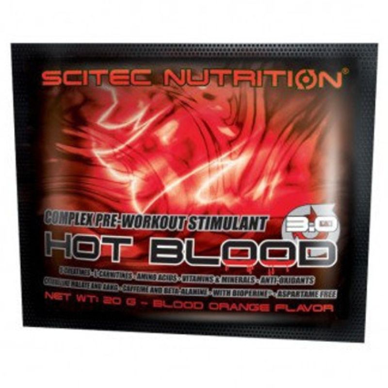 SCITEC NUTRITION HOT BLOOD HARDCORE 25 GRAMMI