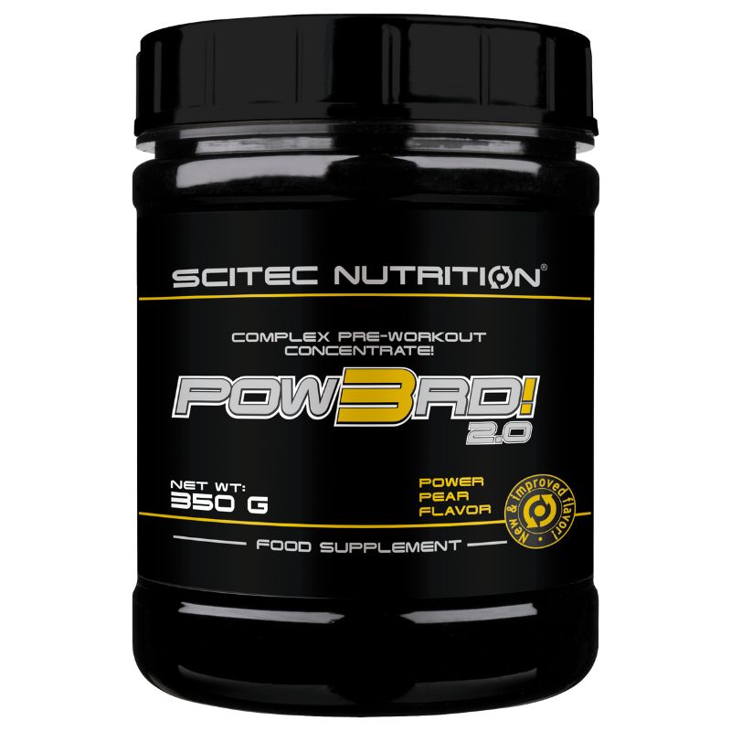 Scitec Nutrition Pow3Rd 2.0 350 g Pre-workout con creatina arginina beta alanina
