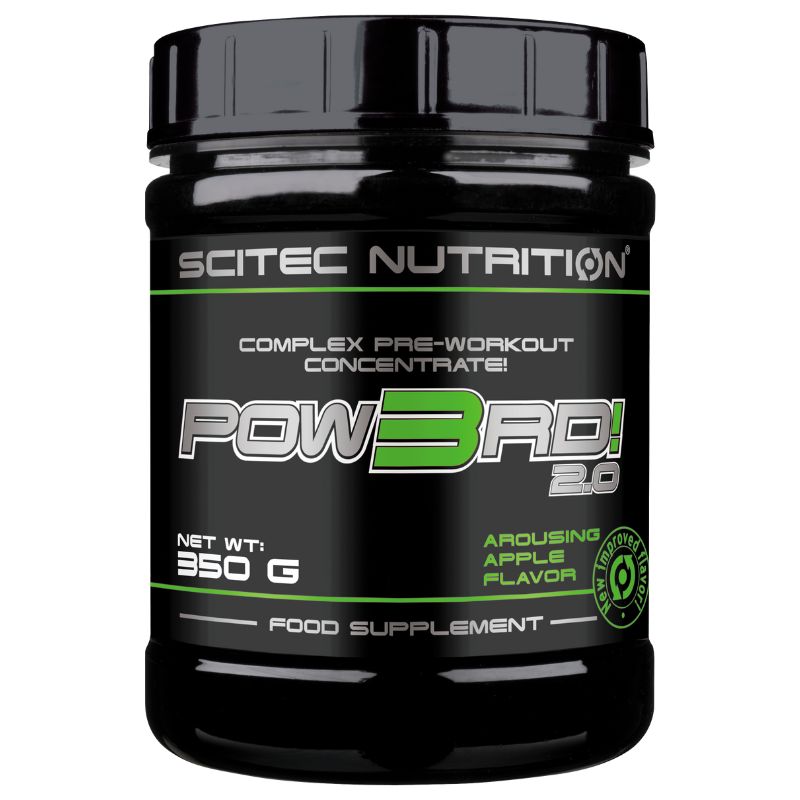 Scitec Nutrition Pow3Rd 2.0 350 g Pre-workout con creatina arginina beta alanina