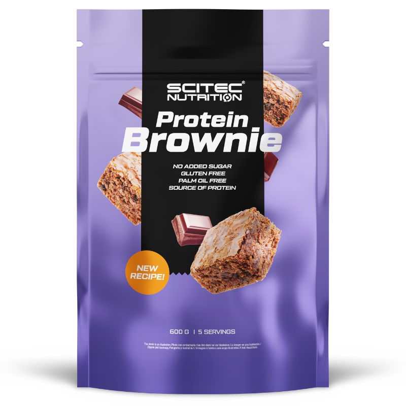 Scitec Nutrition Protein Brownie 600 gr Cioccolato con Avena e Proteine