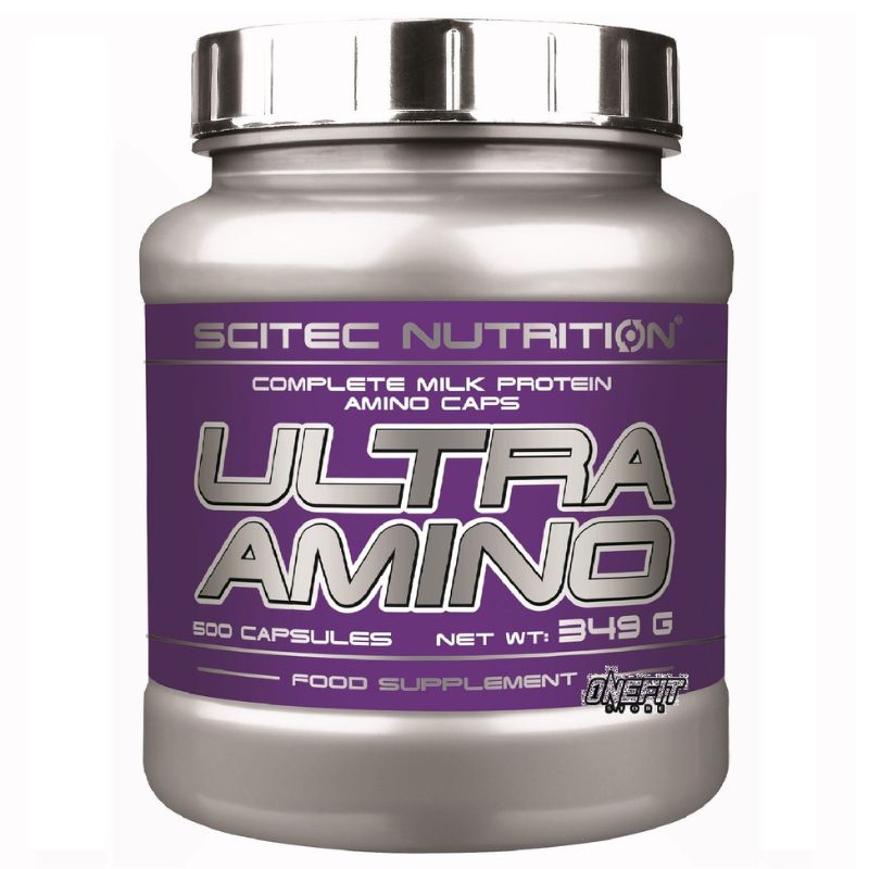SCITEC NUTRITION Ultra Amino 500 cps. Aminoacidi Ramificati Bcaa Essenziali